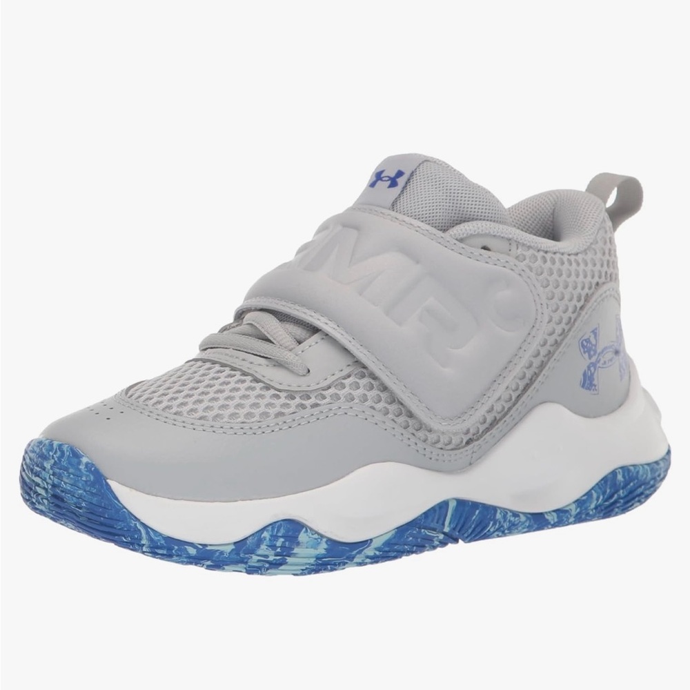 Under Armour Gray and Blue Sneakers with Modern Design